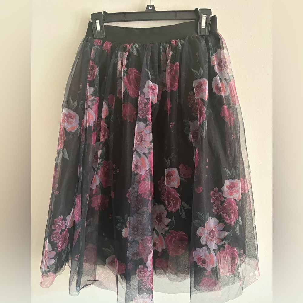 Floral Knee Length skirt
